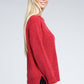 Raglan Chenille Sweater