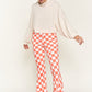 TENNESSEE ORANGE AND WHITE CHECKERED PANTS