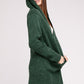 Hooded Open Front Sweater Cardigan