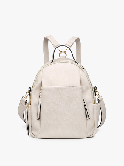 Lillia Convertible Backpack w/ Long Strap