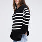 Melanie Ribbed Hem Stripe Sweater