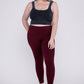 Plus Premium Cotton Full Length Leggings