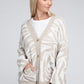 Zebra Pattern Cardigan