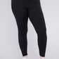 Plus Premium Cotton Full Length Leggings