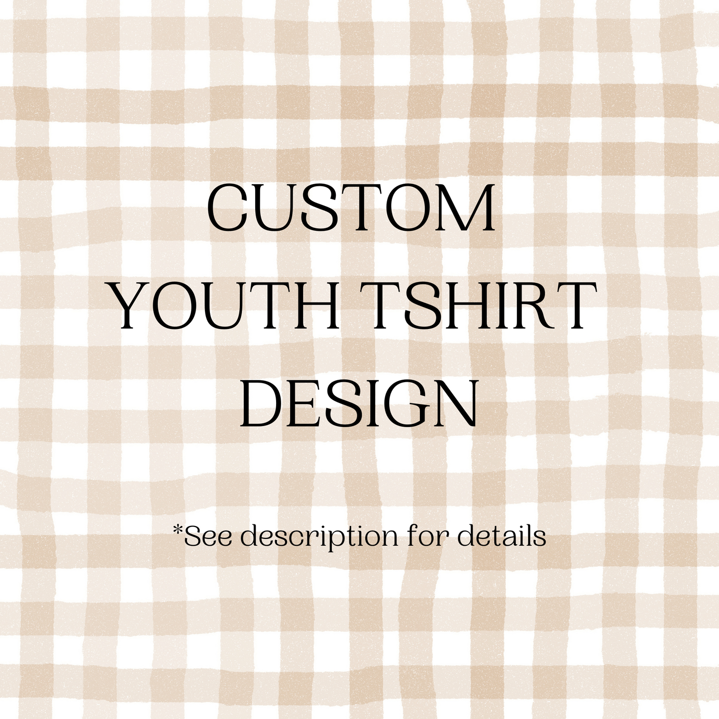 Custom Designed YOUTH Tultex Unisex Tshirt