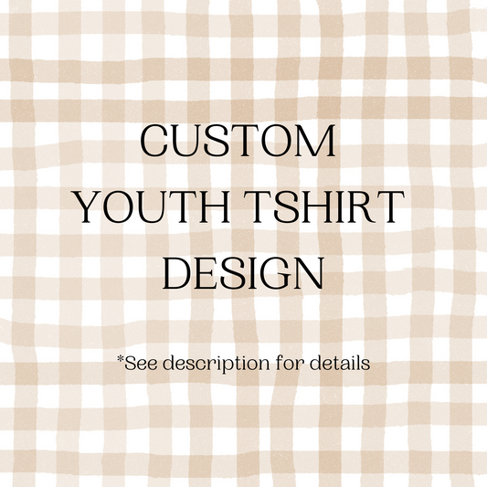 Custom Designed YOUTH Tultex Unisex Tshirt