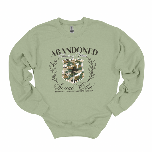 Abandoned Hunting Wives Crewneck