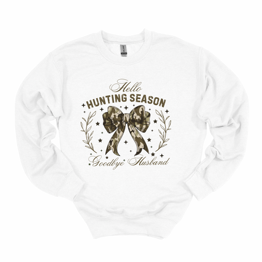 Hello Hunting Season Crewneck