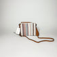 Sabrina 2 Tone Crossbody w/ 3 Compartments