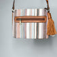 Sabrina 2 Tone Crossbody w/ 3 Compartments