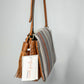 Sabrina 2 Tone Crossbody w/ 3 Compartments