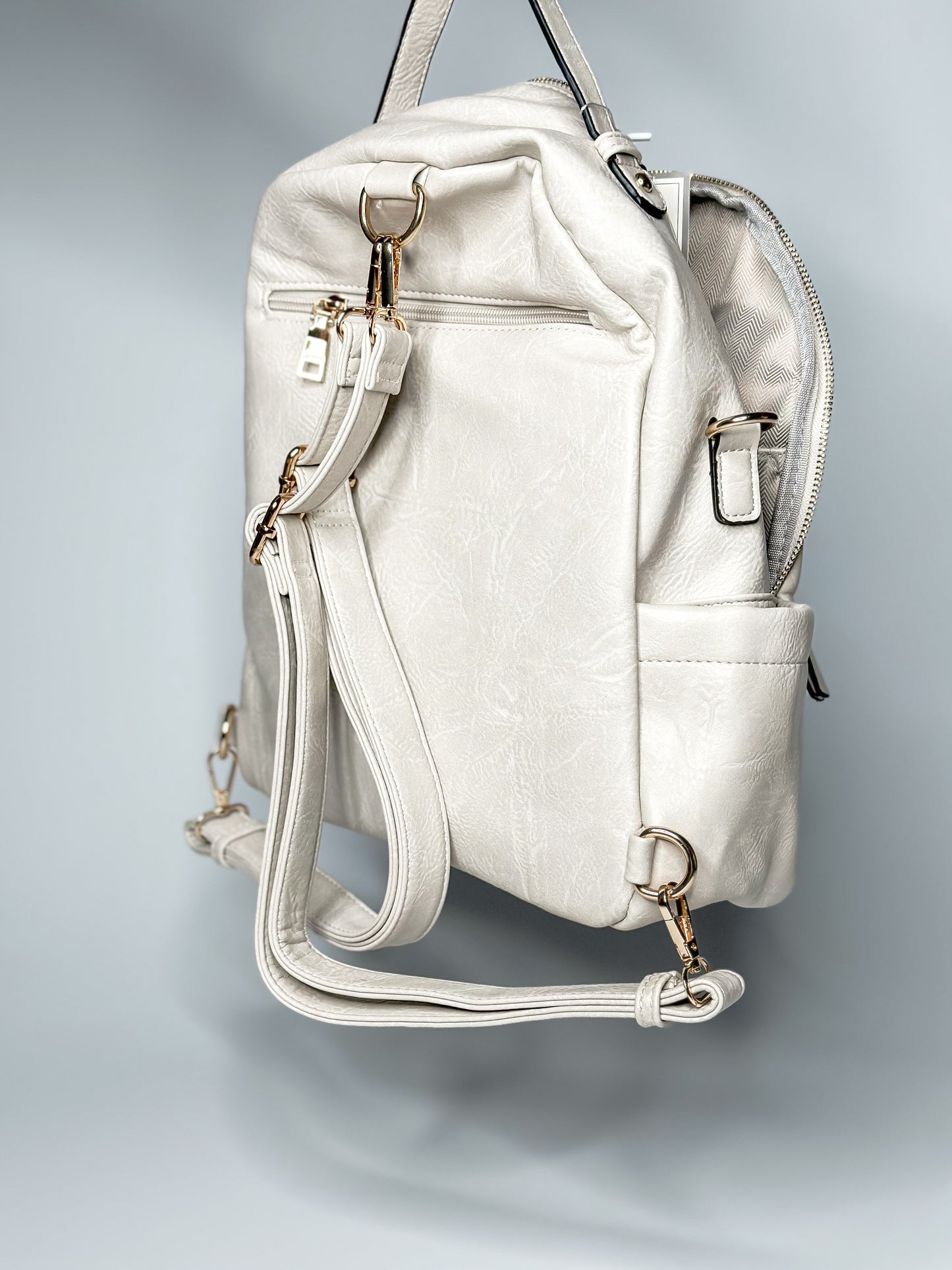 Lillia Convertible Backpack w/ Long Strap