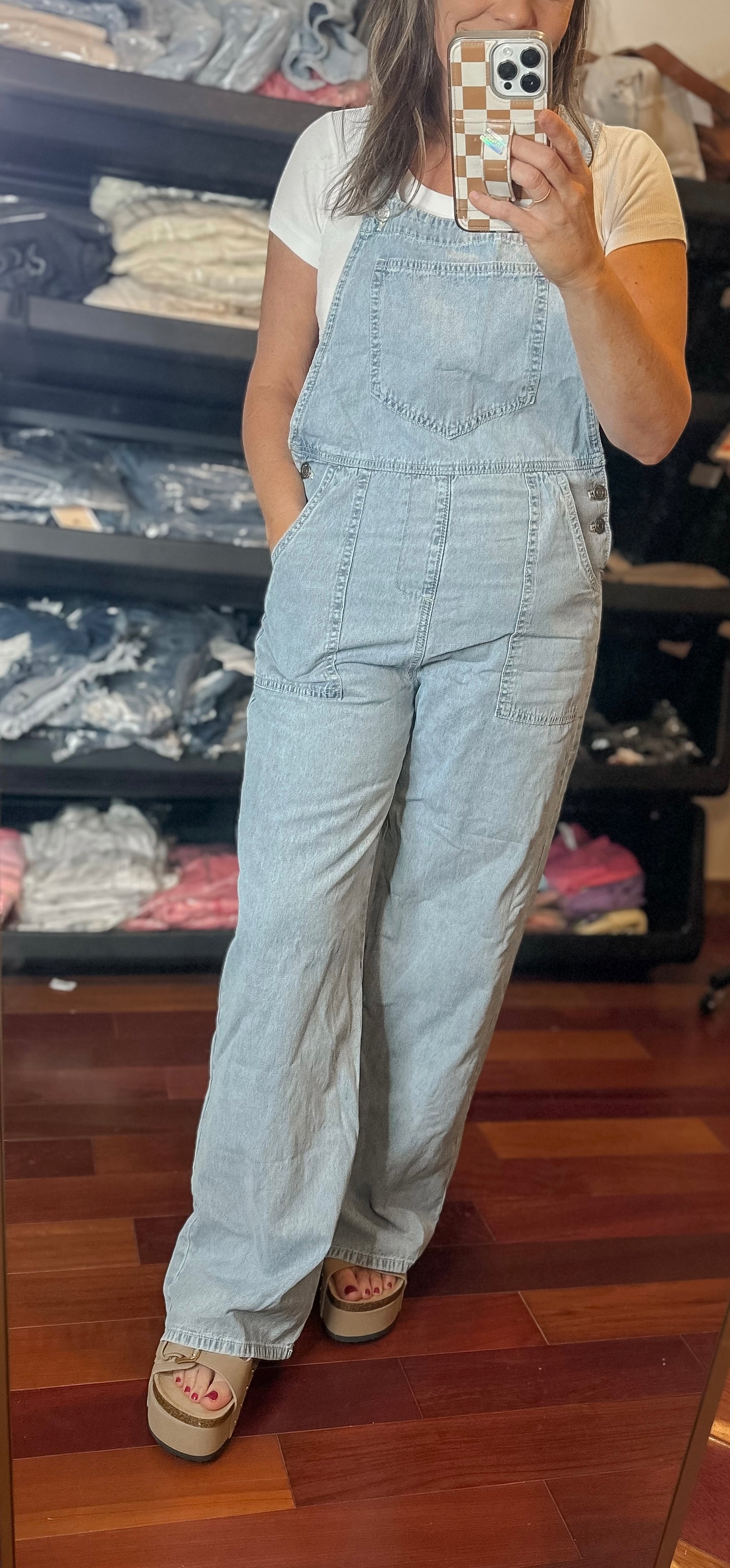 Livi Wide Leg Overalls