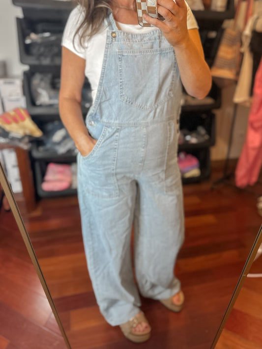 Livi Wide Leg Overalls