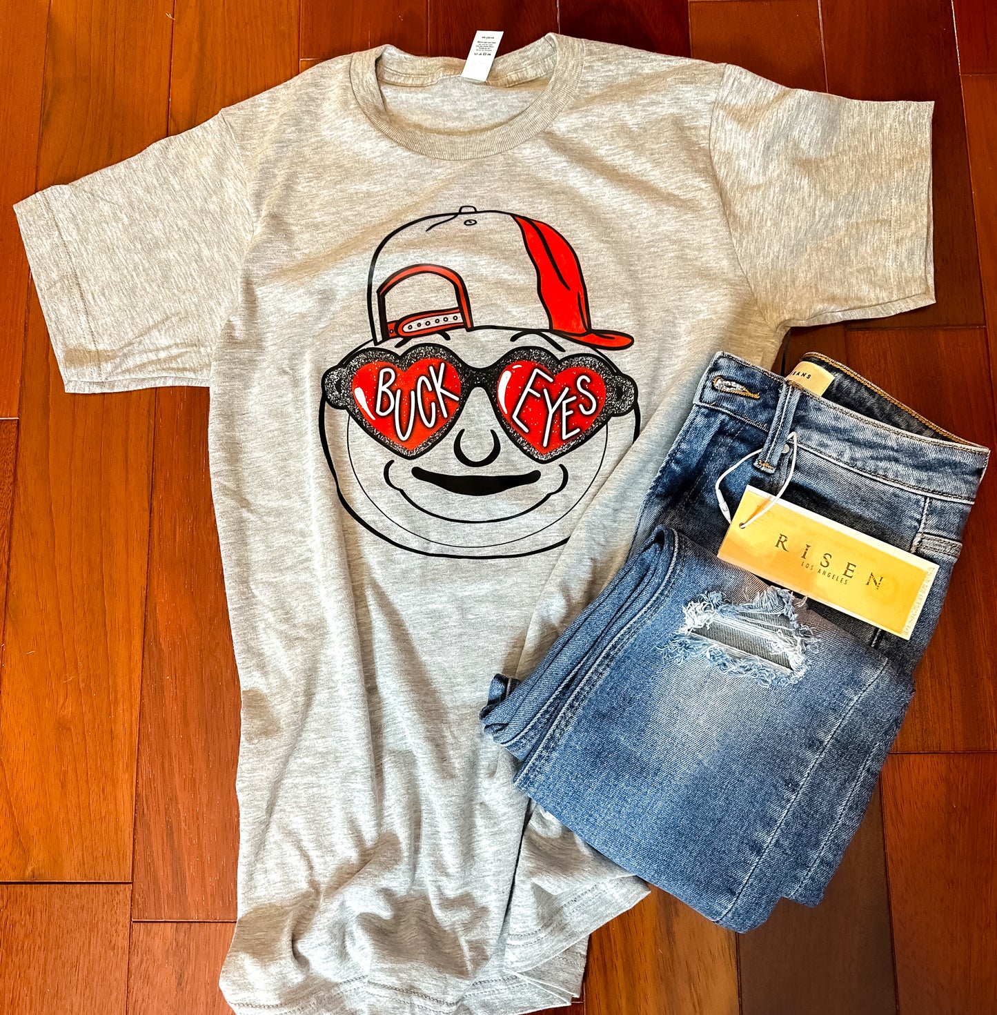 Buckeyes Ohio Mascot Graphic T-shirt RTS