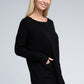 Viscose Front Pockets Sweater