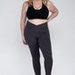 Plus Size V Waist Full Length Leggings