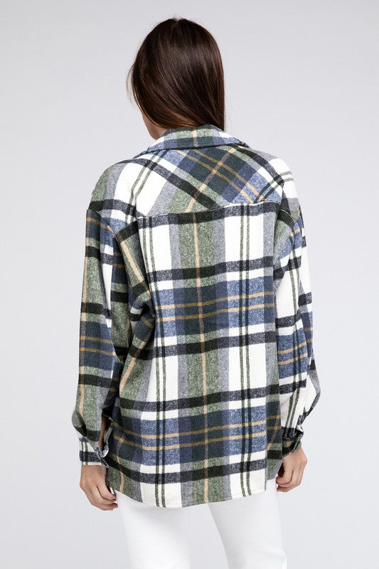 Molly Flannel Button Down