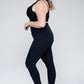 Plus Size V Waist Full Length Leggings