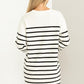 Casually Chic Striped Sweater Dress