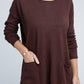 Viscose Front Pockets Sweater