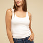 Double Layer Round Neck Tank Top