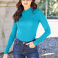 Basic Bae Full Size Mock Neck Long Sleeve Bodysuit