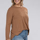 Celine Plus Long Sleeve Basic Top