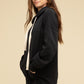 Oversized Hoodie Longline Sweatshirt