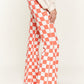 TENNESSEE ORANGE AND WHITE CHECKERED PANTS