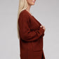 Low Gauge Waffle Open Cardigan Sweater