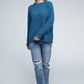 Raglan Chenille Sweater