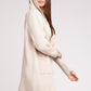 Hooded Open Front Sweater Cardigan