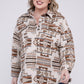 Kelsi Plus Size Aztec Western Shacket