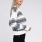 Two Tone Drop Shoulder Sweater