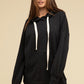 Oversized Hoodie Longline Sweatshirt