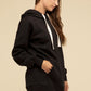 Oversized Hoodie Longline Sweatshirt