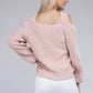 Open Shoulder Sweater