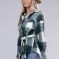 Plaid Belted Shacket