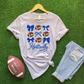 College Football Bows & Footballs Graphic Tee